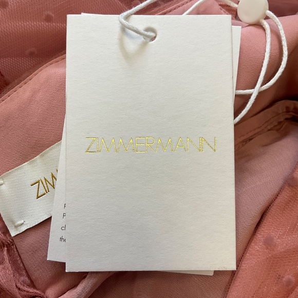 Zimmermann Pink Mini Dress - Picture 5 of 7